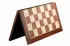 Size No 6 (without notation) foldable chessboard, mahogany/maple